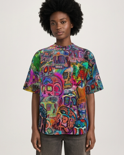 Skull Gravity Global Tee