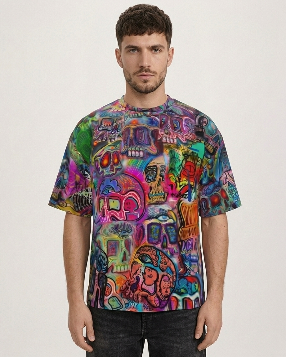 Skull Gravity Global Tee