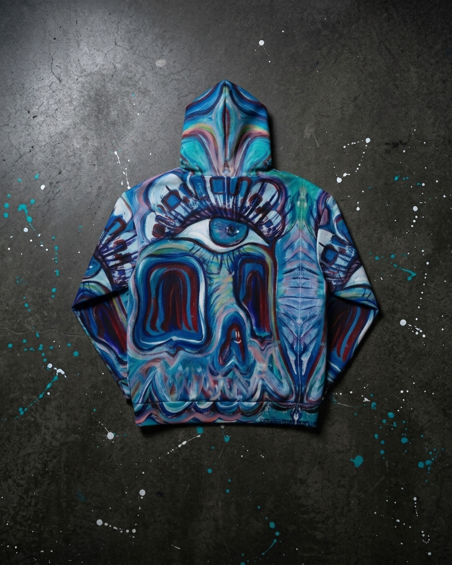 Generative Global Zip Hoodie