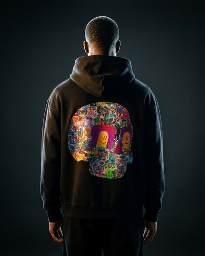 Skull Gravity Crest Hoodie