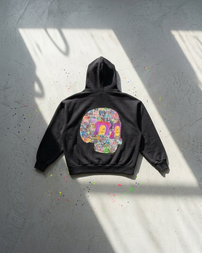 Skull Gravity Crest Hoodie