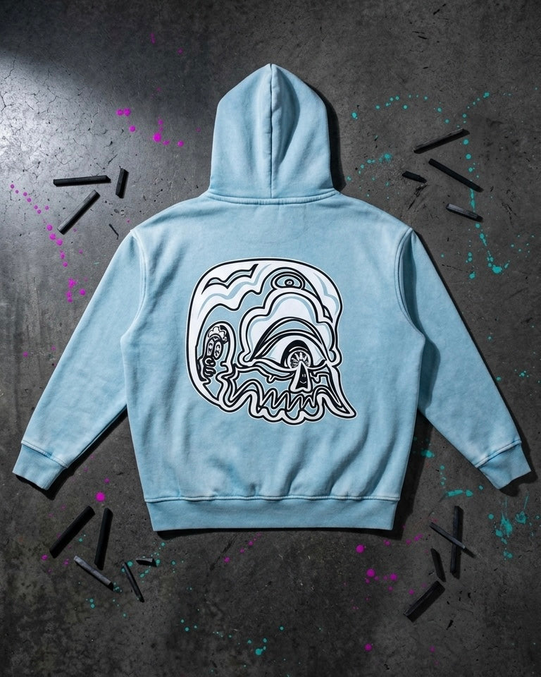 Mono Logo Light Hoodie