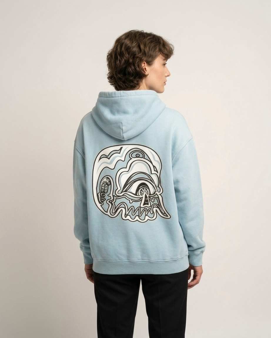 Mono Logo Light Hoodie