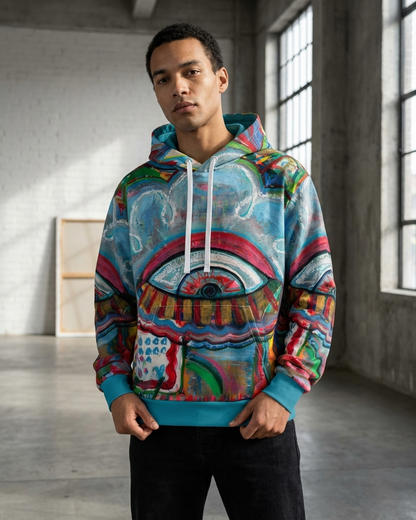 Who Would've Thought Azure Global Hoodie