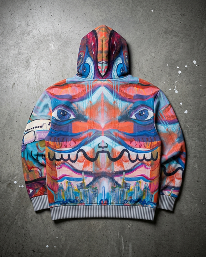 Brotherly Global Zip Hoodie