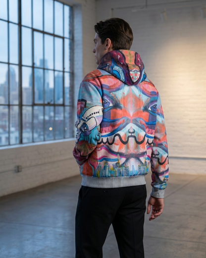 Brotherly Global Zip Hoodie