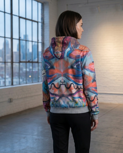 Brotherly Global Zip Hoodie