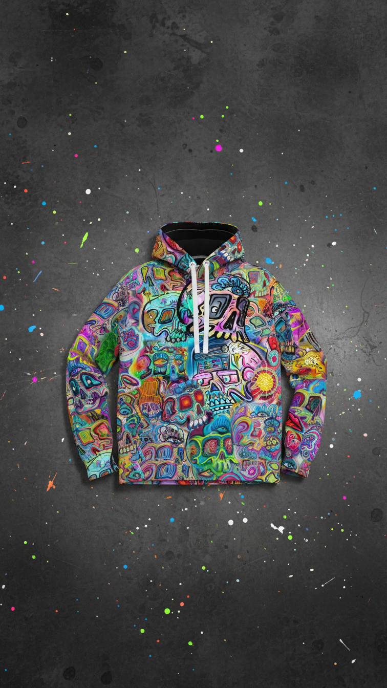 Skull Gravity Global Hoodie