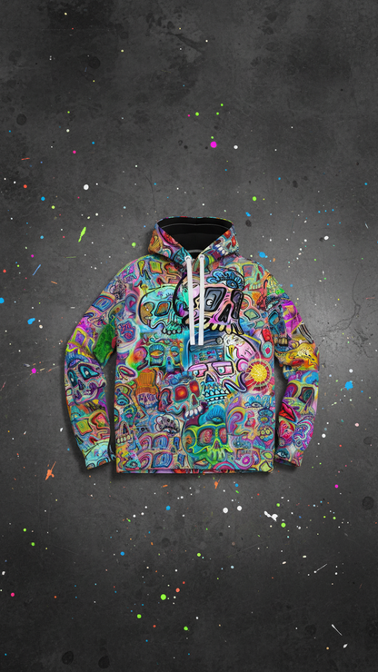 Skull Gravity Global Hoodie