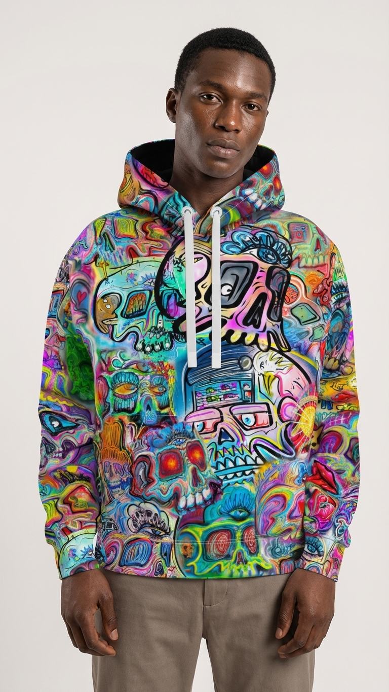 Skull Gravity Global Hoodie