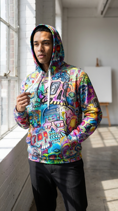 Skull Gravity Global Hoodie