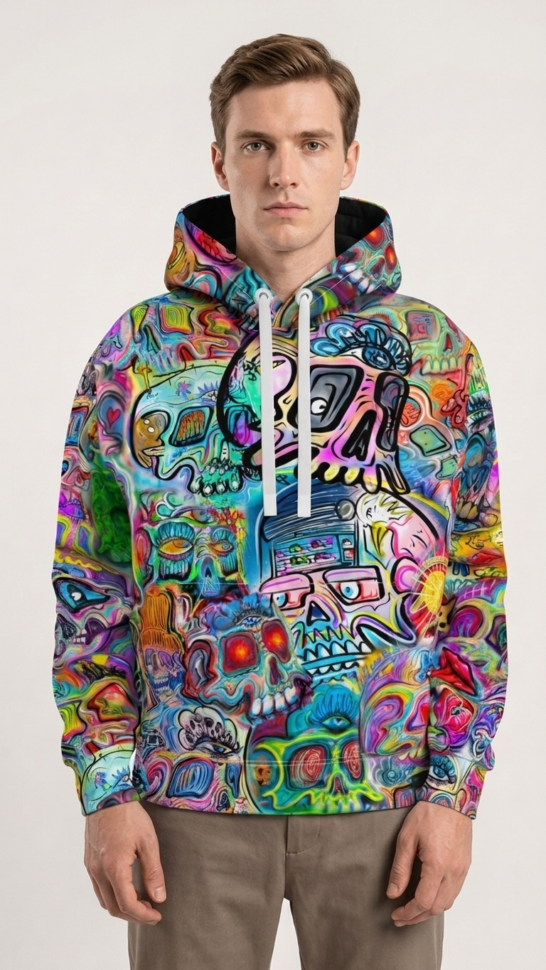 Skull Gravity Global Hoodie