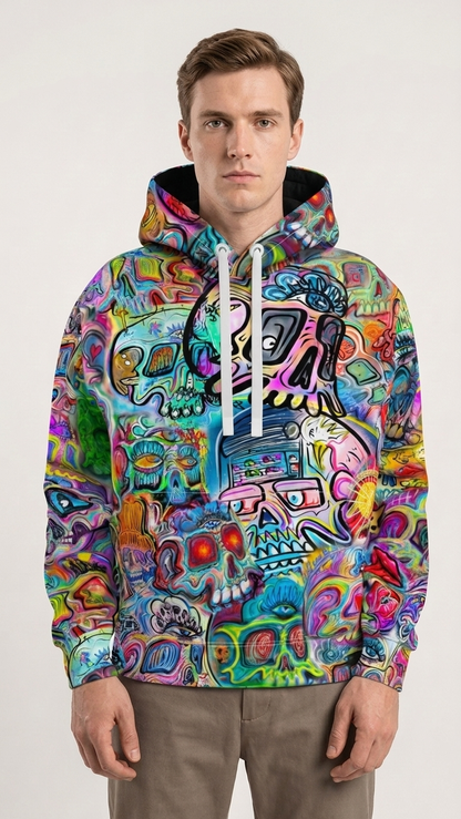 Skull Gravity Global Hoodie