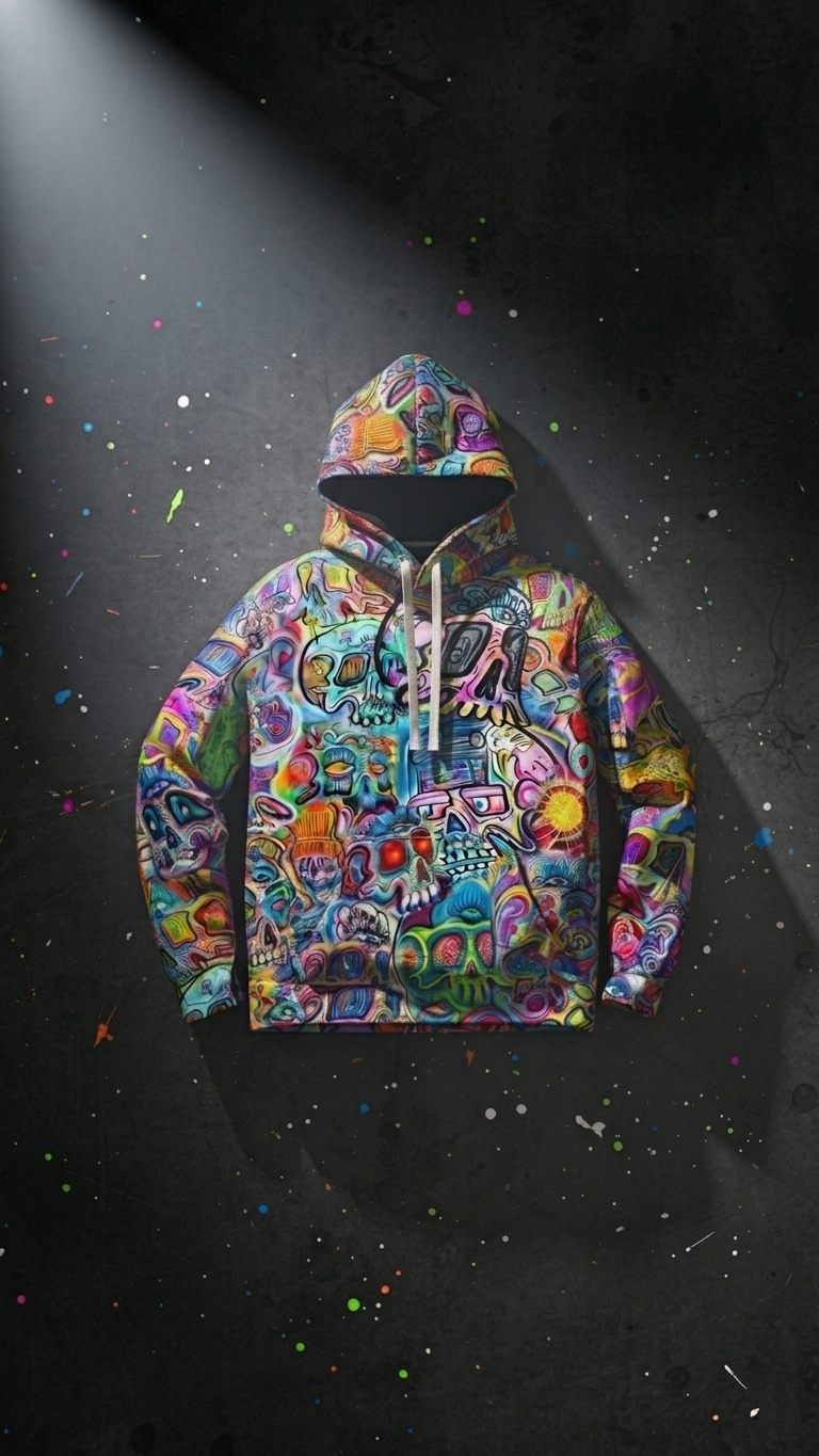 Skull Gravity Global Hoodie