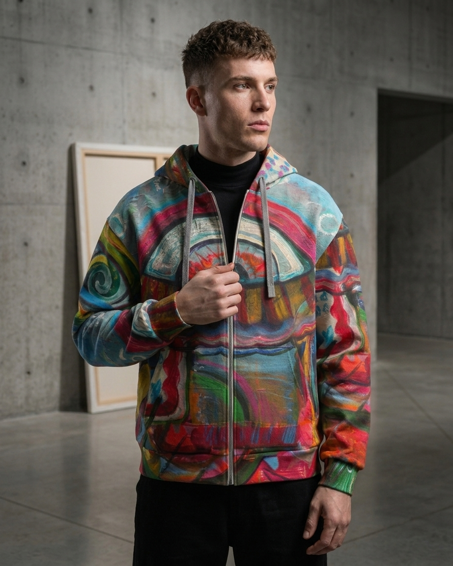 Who Would've Thought Global Zip Hoodie