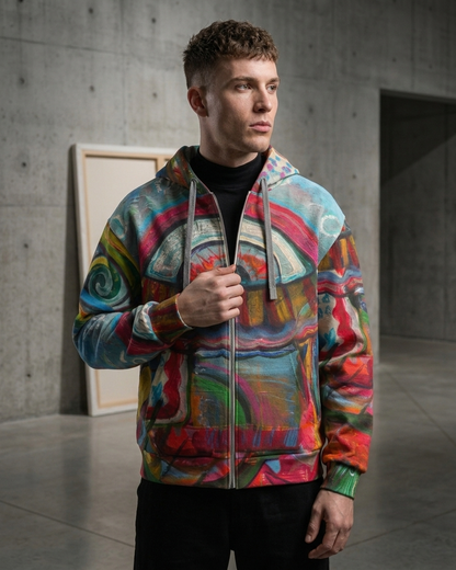 Who Would've Thought Global Zip Hoodie