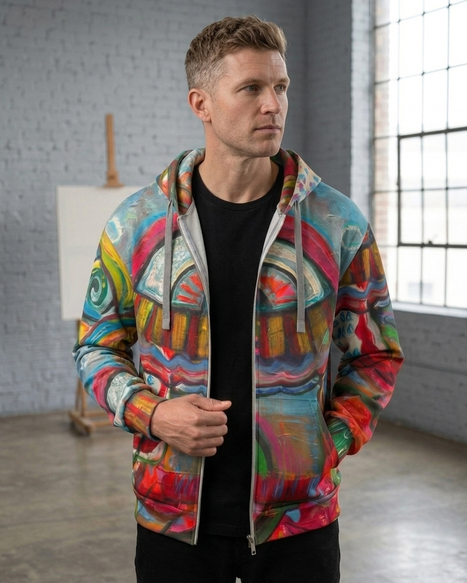 Who Would've Thought Global Zip Hoodie