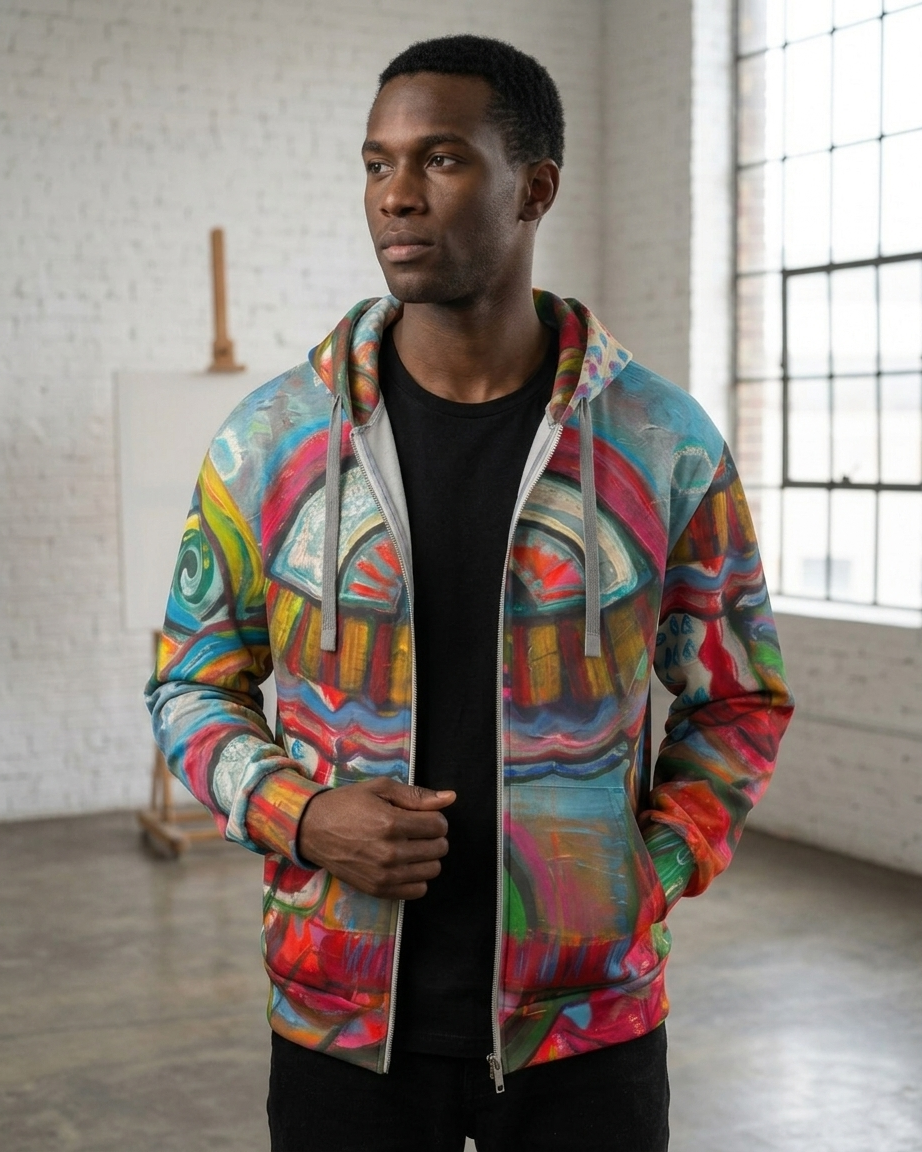 Who Would've Thought Global Zip Hoodie