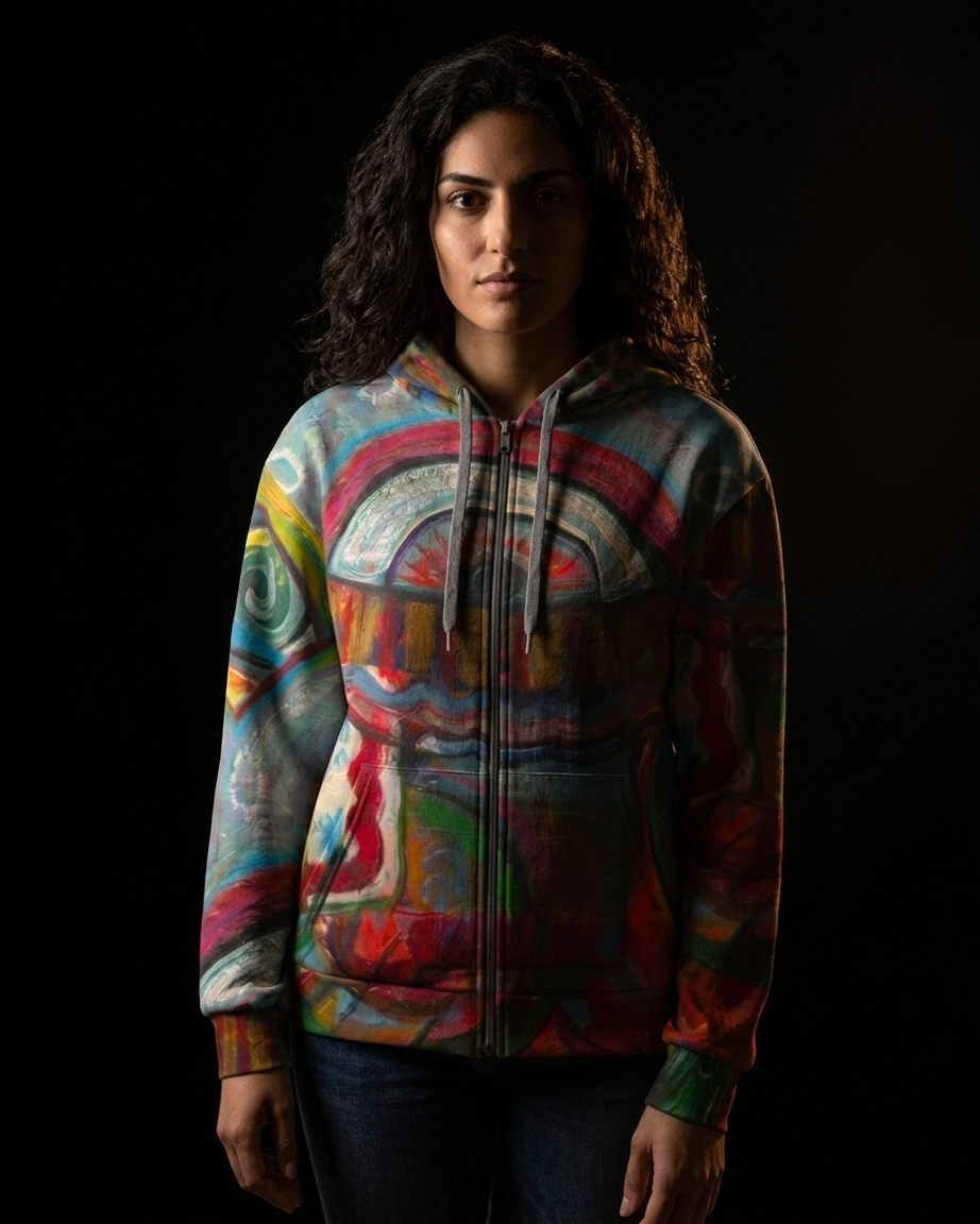 Who Would've Thought Global Zip Hoodie