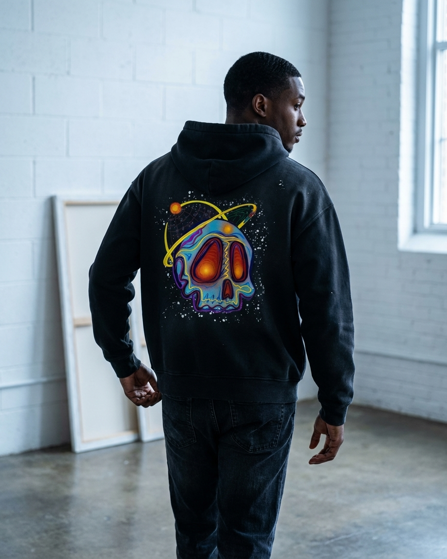 Perihelion Crest Vintage Hoodie