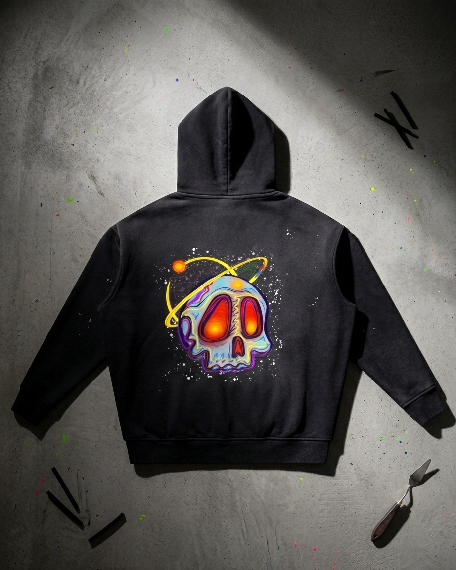Perihelion Crest Vintage Hoodie