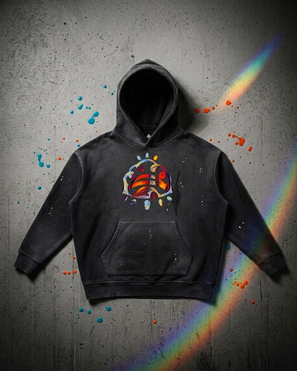 Perihelion Crest Vintage Hoodie