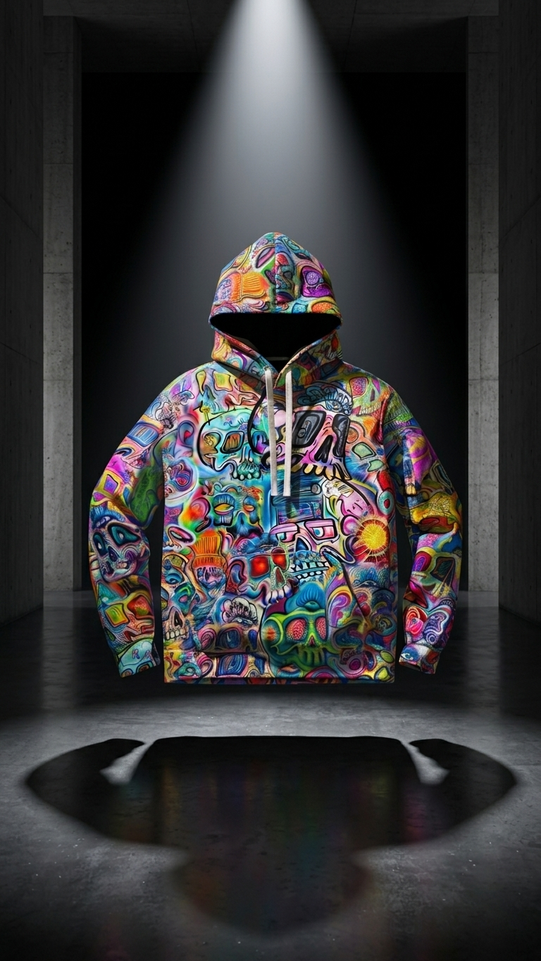 Skull Gravity Global Hoodie