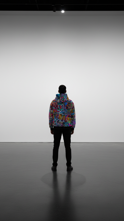 Skull Gravity Global Zip Hoodie