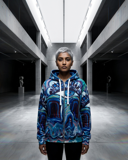 Generative Global Zip Hoodie