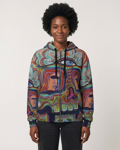 Sacred Origins Global Zip Hoodie