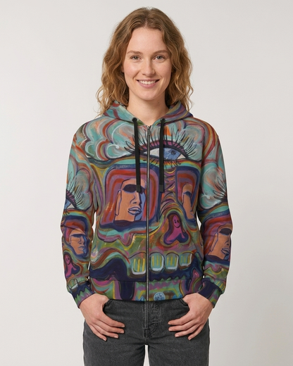Sacred Origins Global Zip Hoodie