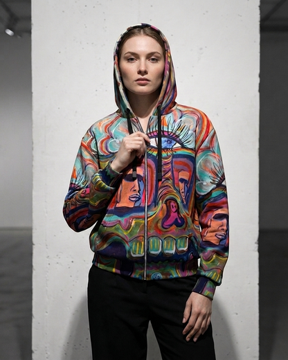 Sacred Origins Global Zip Hoodie