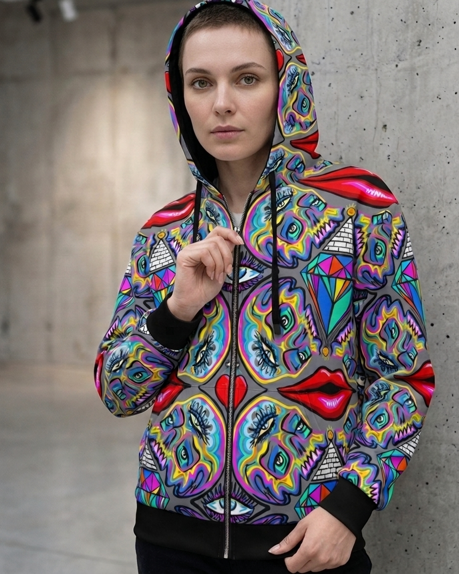 Carbon Alchemy Global Zip Hoodie