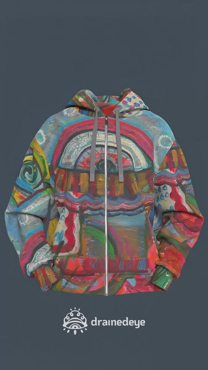 Who Would've Thought Global Zip Hoodie