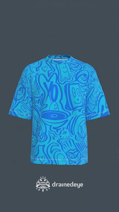Blue Lineage Global Tee