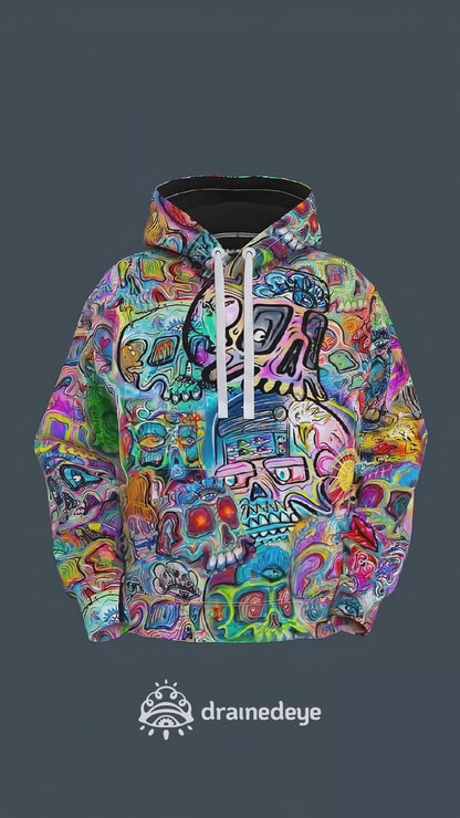 Skull Gravity Global Hoodie