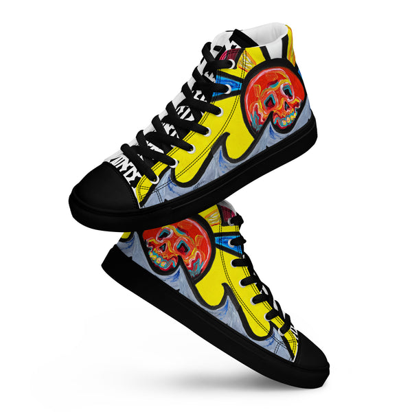 DrainedEye's Endless Summer Women’s High Top Canvas Shoes