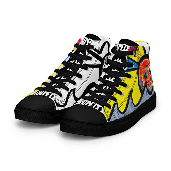 DrainedEye's Endless Summer Women’s High Top Canvas Shoes