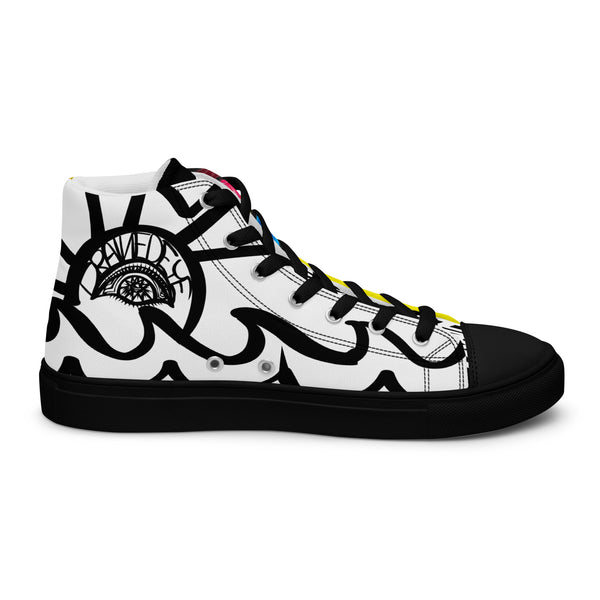 DrainedEye's Endless Summer Women’s High Top Canvas Shoes