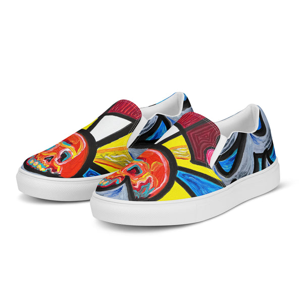 DrainedEye's Endless Summer Women’s Slip-On Canvas Shoes