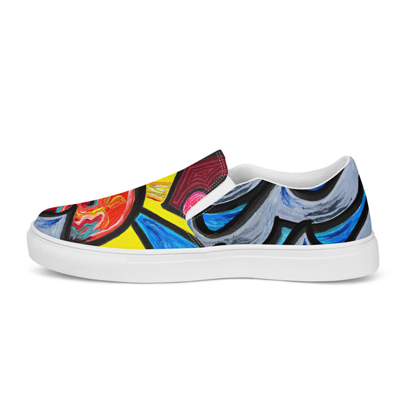 DrainedEye's Endless Summer Women’s Slip-On Canvas Shoes