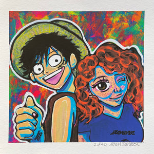 'LUFFY AND LILY' Limited Edition Fine Art Giclee Print