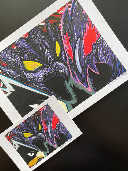 'FUMIKAGE TOKOYAMI' Limited Edition Fine Art Giclee Print