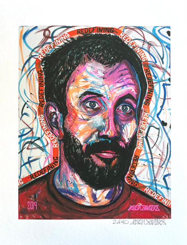 'REDEFINING' Limited Edition Fine Art Giclee Print Featuring Joseph Talbot of the band Idles