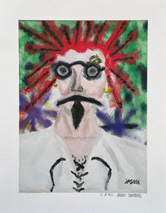 'CRAZY GUY' Limited Edition Fine Art Giclee Print