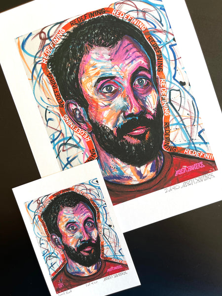 'REDEFINING' Limited Edition Fine Art Giclee Print Featuring Joseph Talbot of the band Idles